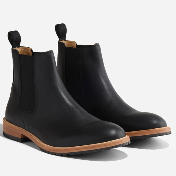 Nisolo Other - Nisolo Marco All Weather Black Leather Chelsea Boots Size 10